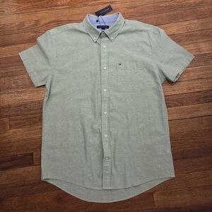 Men's Linen Short Sleeve Shirt
